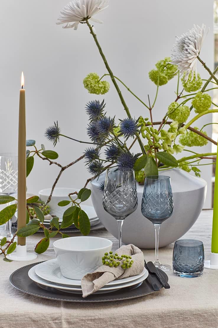 Kunstindustrien ® Taper Candles – Set of 4, 13.8" – Made in Denmark, Long Burning Candles 15h, Unscented & Smokeless Candlesticks – Elegant Tall Candles for Weddings, Dinners & Home Decor (Olive) - Image 3